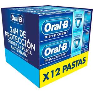 Pasta de dientes oral b pack 12