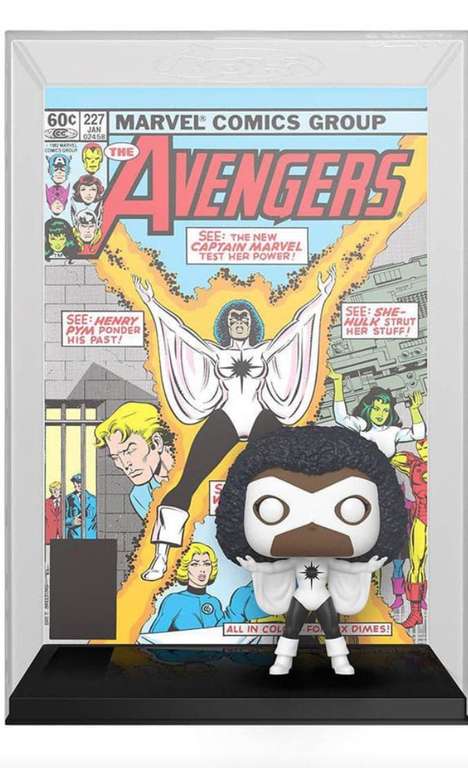 Funko Pop! Comic Covers Avengers - Capitana Marvel (Monica Rambeau)