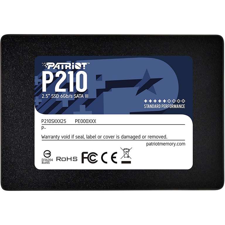 Patriot P210 SSD 2TB SATA III Disco Sólido Interno 2.5"