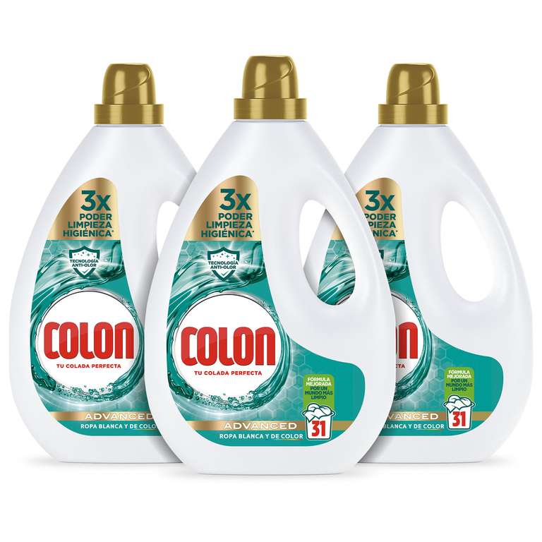 Colon Higiene Detergente para la ropa Gel 93 lavados