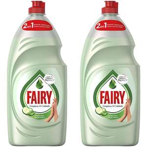 2 x Fairy Limpieza y Cuidado aloe vera y pepino 2 x 1015 ml(2.48 UD)