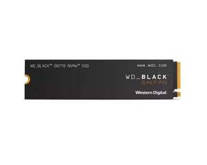 WD BLACK SN770 - 2TB SSD NVMe PCIe 4.0 (5150MB/s lectura, 4850MB/s escritura)