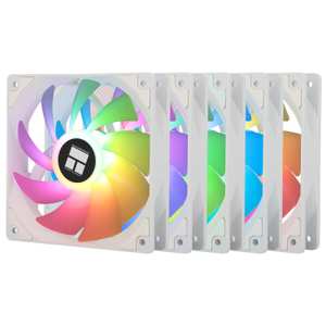 5 ventiladores Blancos ARGB