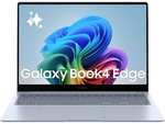Samsung Galaxy Book4 Edge Copilot+ PC, 16" WQXGA, Snapdragon X1E80100 45 TOPS, 16GB RAM, 512 GB, Adreno GPU, Full IA, W11H, Sapphire Blue
