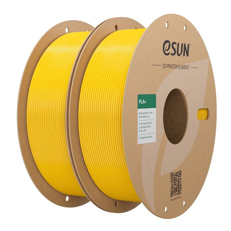 2kg filamento ESUN PLA+ Amarillo