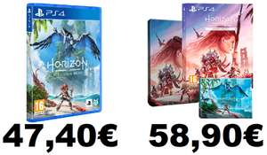 Horizon Forbidden West PS4 (Edición Especial por 58,90€!) (actualización PS5 gratuita)