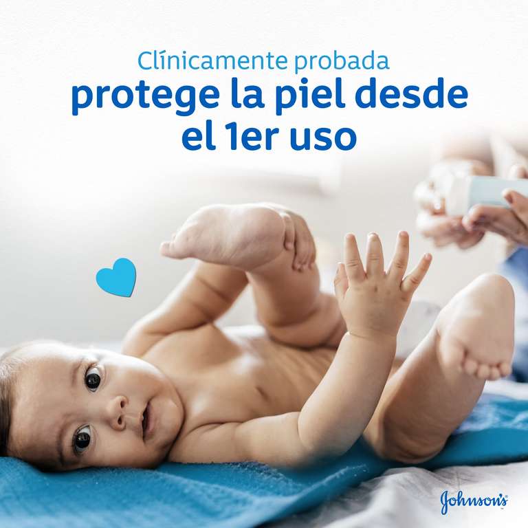 2x Johnson's Baby Crema protectora para pañal, 100 ml. 2'27€/ud