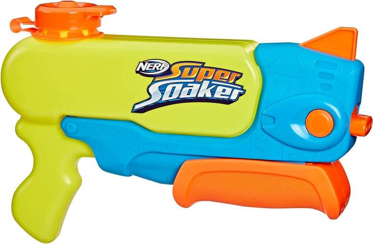 Super Soaker Nerf Wave Spray - Lanzador de Agua con Boquilla Ondulante - Juegos al Aire Libre y Agua