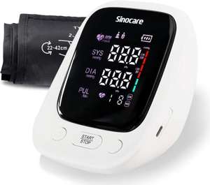 Sinocare Monitor de presión arterial digital en la parte superior del brazo