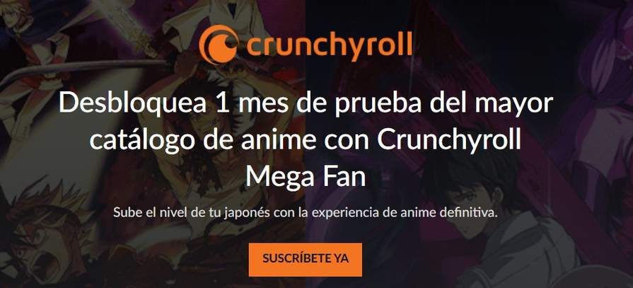 Crunchyroll] Suscripción anual premium+ con GAME » Chollometro