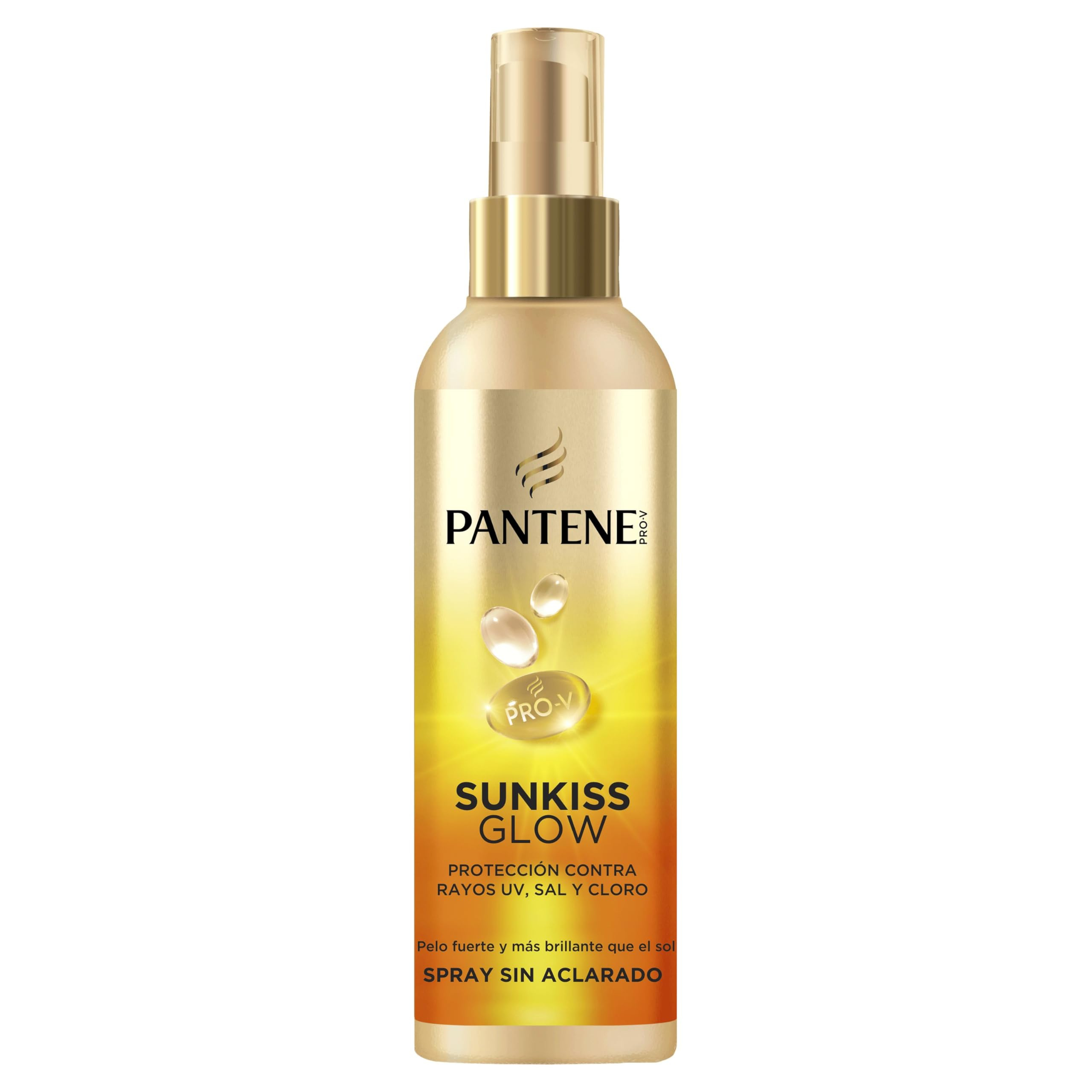 Pantene Sunkiss Glow Protector Solar y Térmico, Spray Desenredante 200ml
