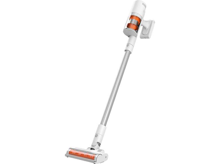 Aspirador escoba - Xiaomi Vacuum Cleaner G11, 500 W, Autonomía 60 min, 0.30 l, Tecnología Tangle-Free, Blanco (Amazon iguala)