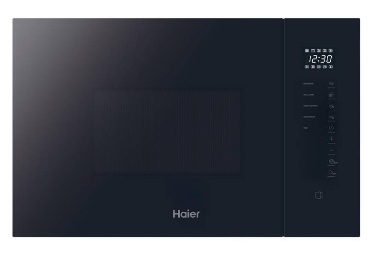 Haier Series 2&4 H38FMWID4ID27N Microondas Integrable con Grill, 8 Niveles Potencia, 6 Funciones, Interfaz táctil, Negro