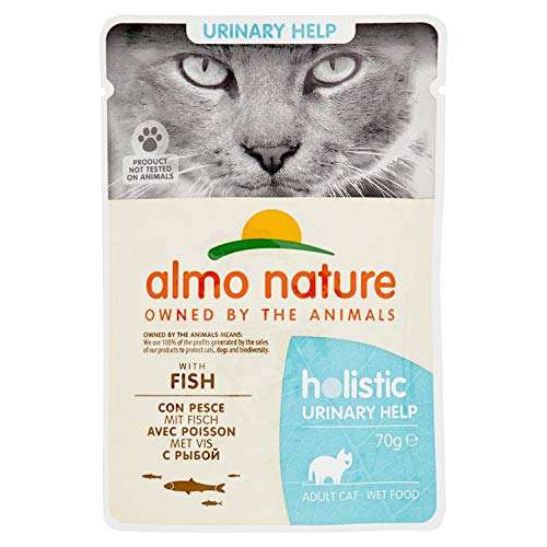 Ayuda urinaria holística para gatos Fisch de 70 g