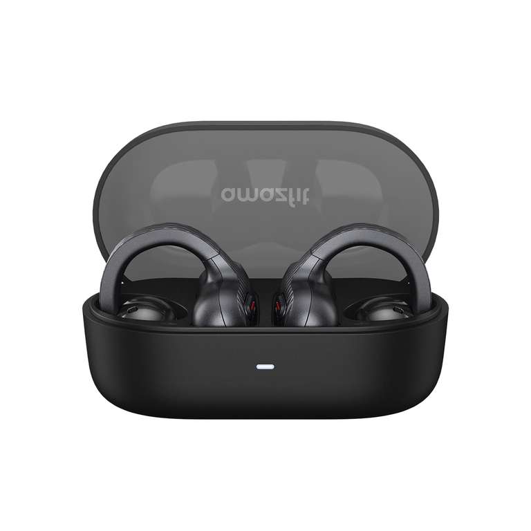 Amazfit Up OWS Auriculares Bluetooth 5.3, Diseño Abierto Inalámbrico con Control Táctil, Resistente al Agua IPX4, Reducción de Ruido con IA