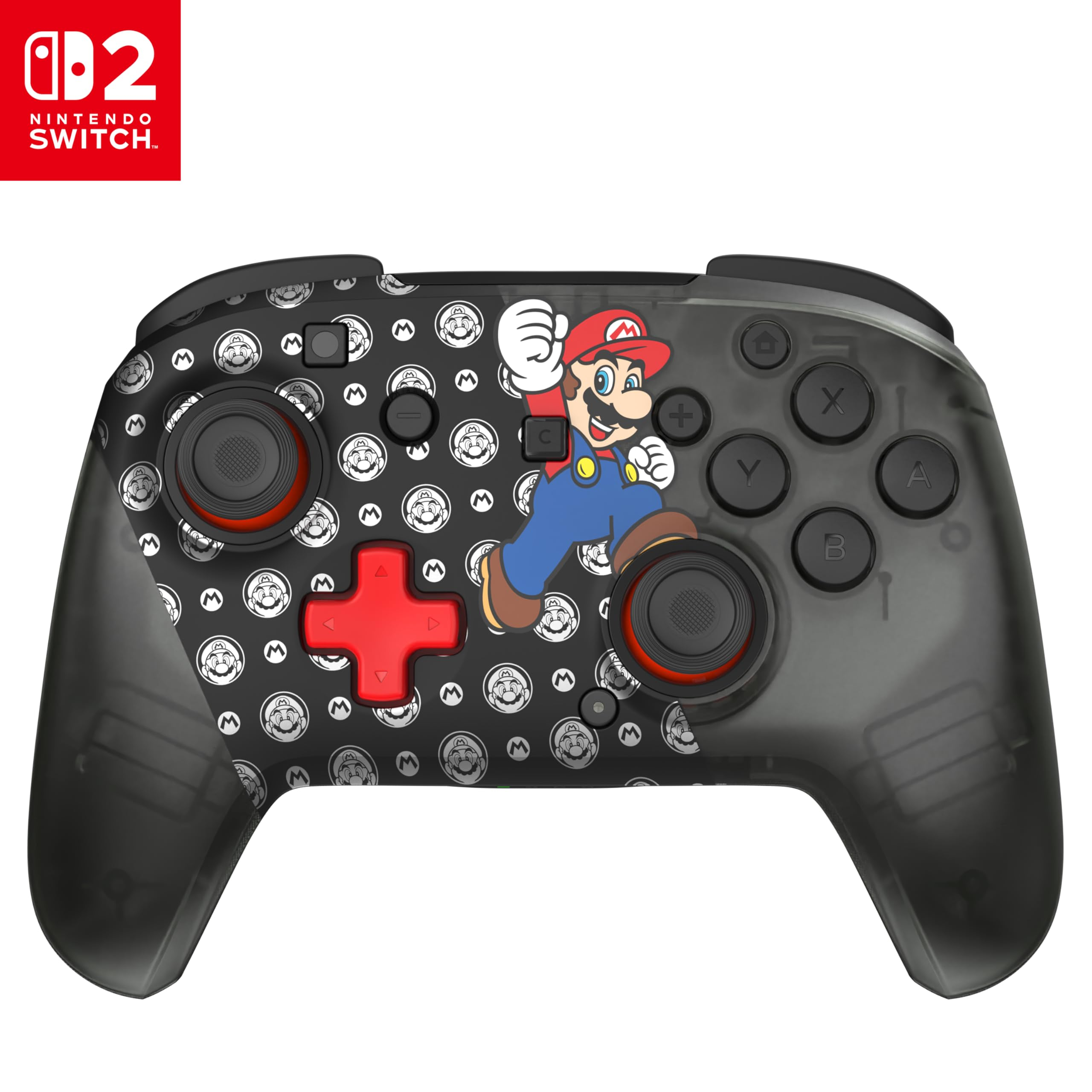 Turtle Beach Rematch Super Mario Jump Mando de juego inalámbrico para Nintendo Switch 2