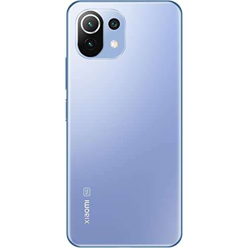 Xiaomi 11 Lite 5G NE - Smartphone de 6,55” de 90 Hz, 6+128GB Azul Chicle