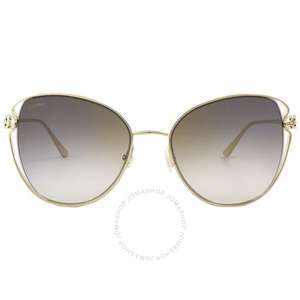 Gafas Cartier Gold Flash Grey