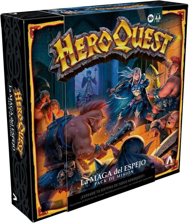 HeroQuest: La Maga del Espejo - Juego de Mesa [Juego Base a 94,85€ en Amazon]
