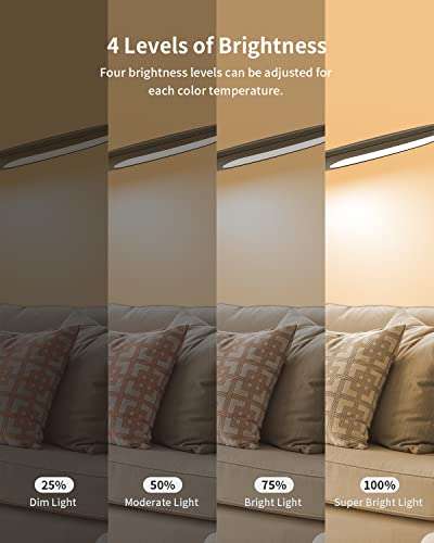 Lámparas de pie LED 12W con brillo ajustable