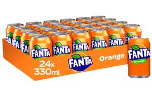 Pack 24 Fanta Naranja, Fanta Limon o Fanta Zero 330ml (ENVIO DESDE ESPAÑA)