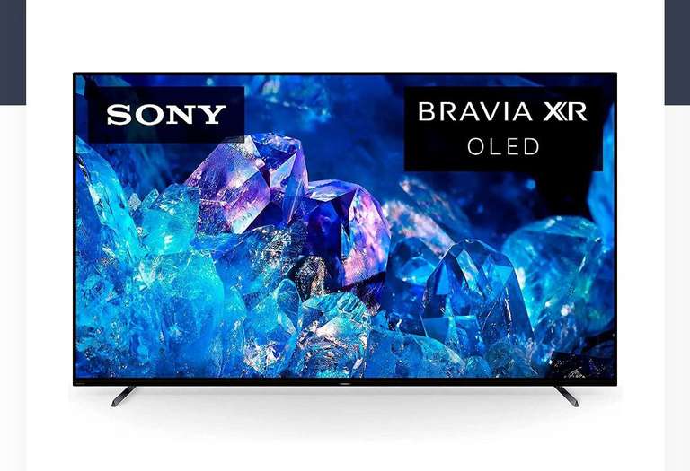TV OLED 55" - Sony BRAVIA XR 55A80K, 4K HDR 120, HDMI 2.1 Perfecto para PS5