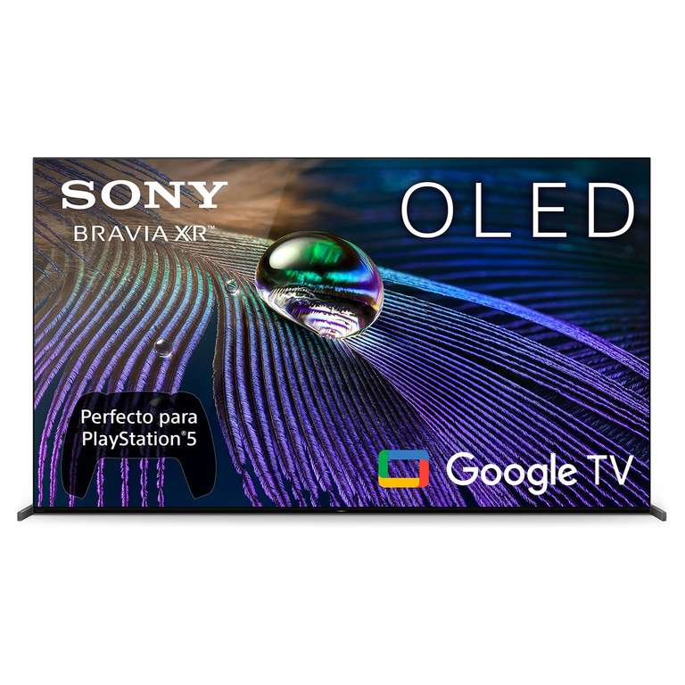 TV OLED 165,10 cm (65") Sony XR-65A90J BRAVIA XR, Google TV, 4K HDR, XR Cognitive Processor, XR Triluminos Pro, Hands-Free Voice Search