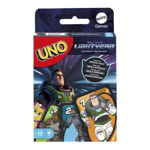 Juego de cartas UNO Lightyear Disney Pixar Mattel Games