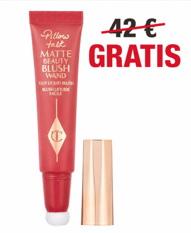 Maquillaje Charlotte Tilbury talla normal de regalo con la revista elle (20 de agosto)