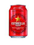 Damm - Cerveza Estrella Damm, Caja de 24 Latas 33cl.