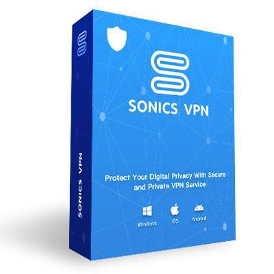 Sonics VPN: 1 Año GRATIS de Premium