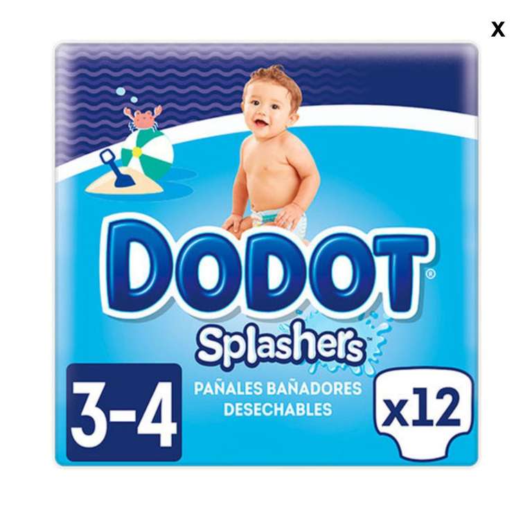 Dodot Splashers pañales 2x1 talla 4-5. Más tallas en descripción.