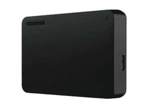 Disco duro de 4 TB - Toshiba Canvio Basics Exclusive, 2.5 pulgadas, USB 3.0, Negro