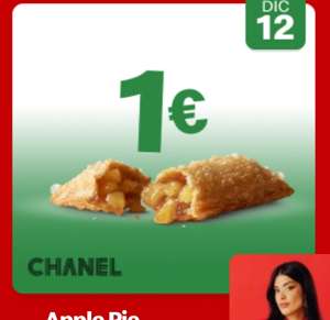 Apple pie a 1€ McDonald's