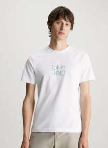 Camiseta De Algodón Orgánico Calvin Klein