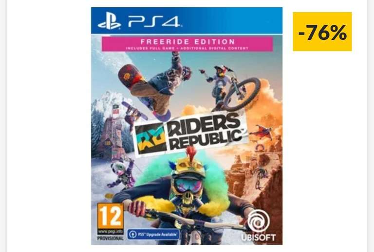 Juego PS4 Riders Republic (Freeride Edition)