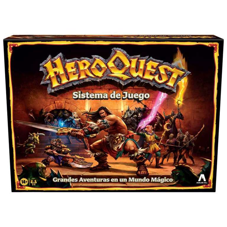HeroQuest - Juego de Mesa [+16.80€ de regalo para la siguiente compra]