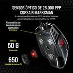 Corsair M65 RGB ULTRA Ratón para juegos FPS Personalizable - Sensor Óptico de 26.000 PPP