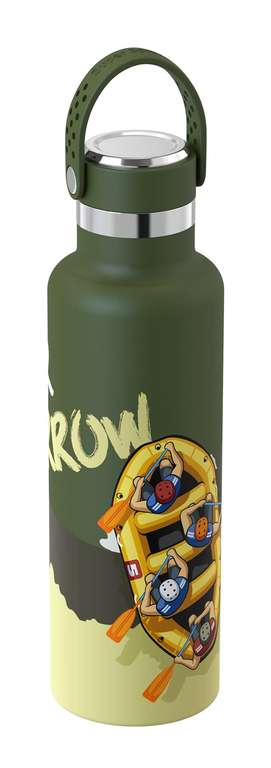 Botella Agua Acero Inoxidable 18/10 - Botella Termica Ultraligera - 500ml - Termo Sin BPA