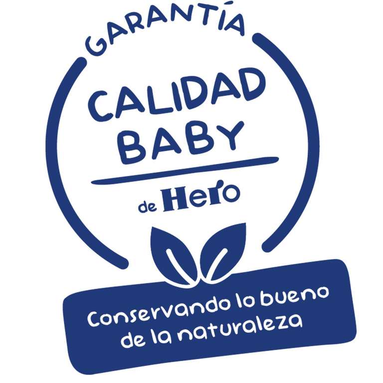 Hero Baby Buenas Noches Tarritos de Verduritas con Pescadilla a la Crema - Para Bebés a Partir de los 8 Meses - 6 Packs de 2x190gr