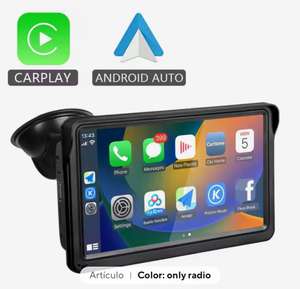 Pantalla multimedia sin instalación Android Auto o Carplay