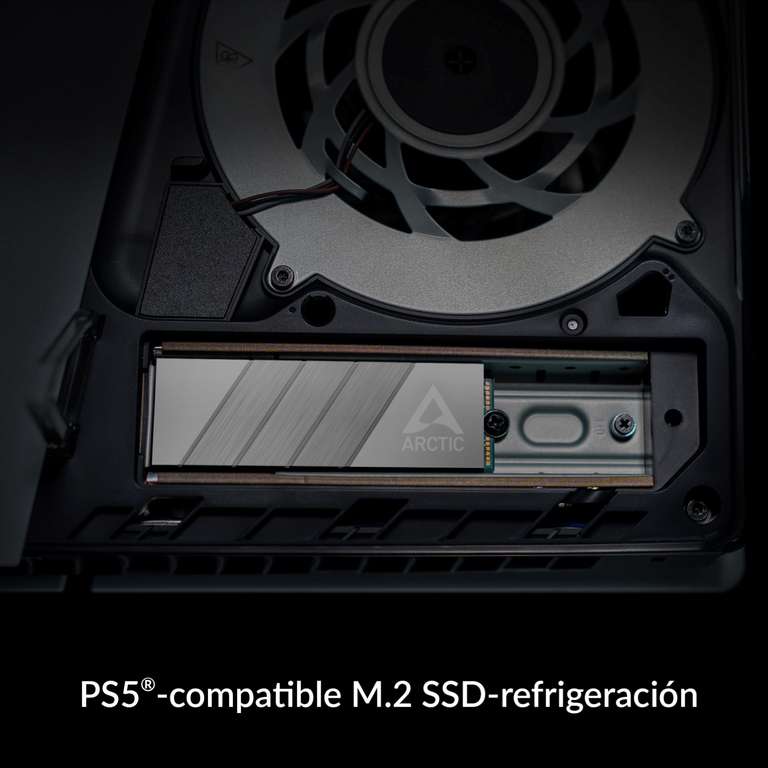 ARCTIC M2 Pro - Disipador SSD M.2 compatible con PS5