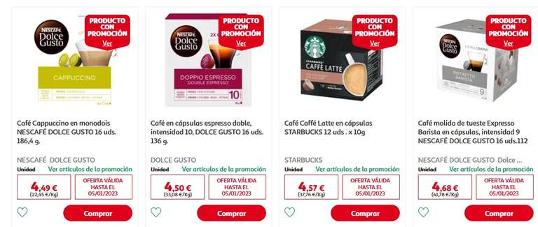 Cafetera DOLCE GUSTO Genio S plus y 3 cajas por 42.58€ final