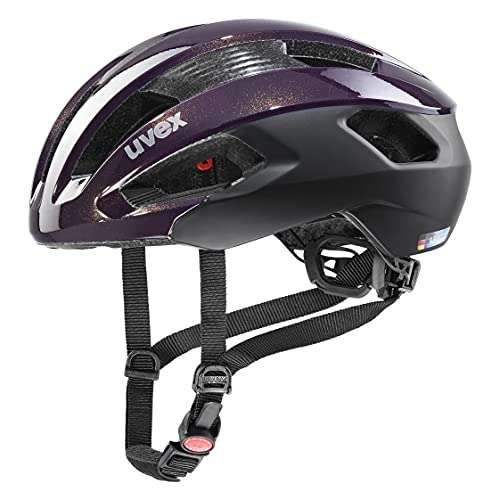 uvex rise cc, casco Performance seguro unisex, ajuste de talla individualizado, ventilación optimizada, prestige, black, 56-59 cm