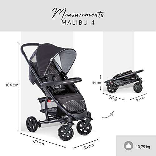 Set Carro de Bebe de 3 Piezas Hauck Malibu 4