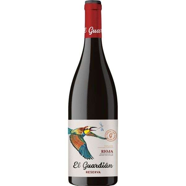 3x1 en EL GUARDIAN Vino tinto reserva DOCa Rioja botella 75 cl