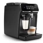 Philips Serie 2300 Cafetera Superautomática - Sistema exclusivo de leche LatteGo, 3 tipos de café , Extracción silenciosa SilentBrew