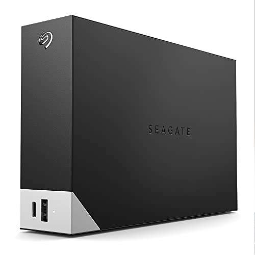 Seagate One Touch Hub, 10 TB, Unidad de disco duro externo, USB-C, USB 3.0