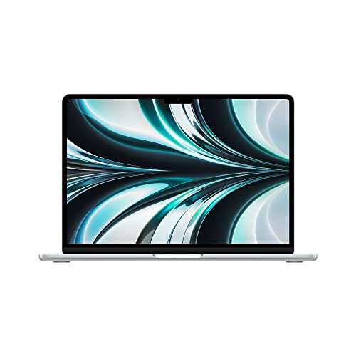 2022 Apple Ordenador Portátil MacBook Air con Chip M2 de Apple: 8GB de RAM, 512 GB de Almacenamiento SSD,Color Plata