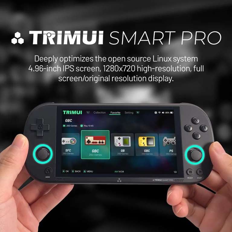 Trimui Smart PRO- Consola Portátil